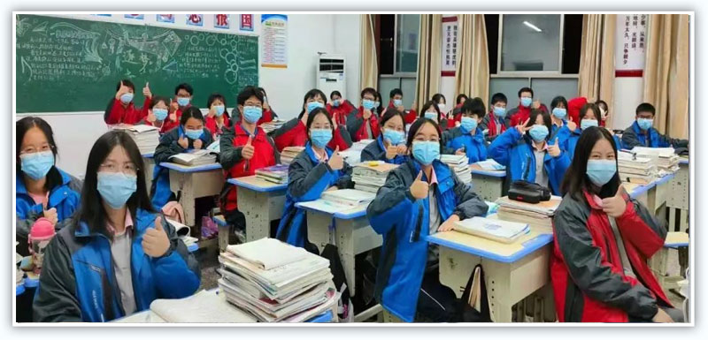 “衣”份温暖，“疫”路同行——湘东中学多方举措做好师生防寒保暖工作